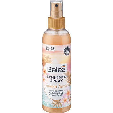 Balea Body spray shimmering Summer Sunset, 200 ml.